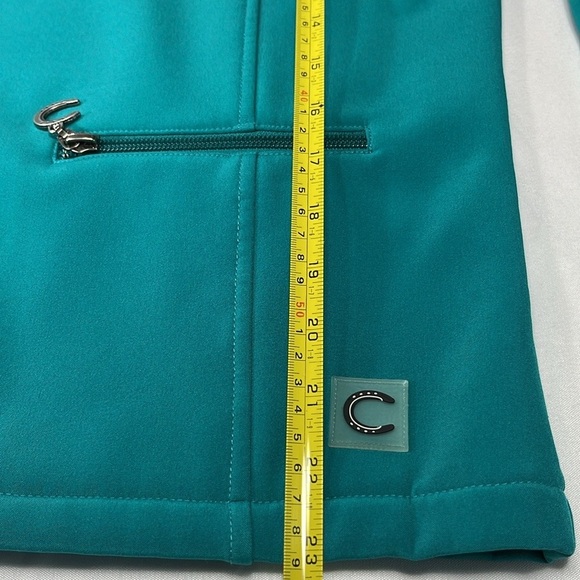 Connoisseur Equestrian Jacket - Medium - Teal - Scuba Fleece - Picture 13 of 16